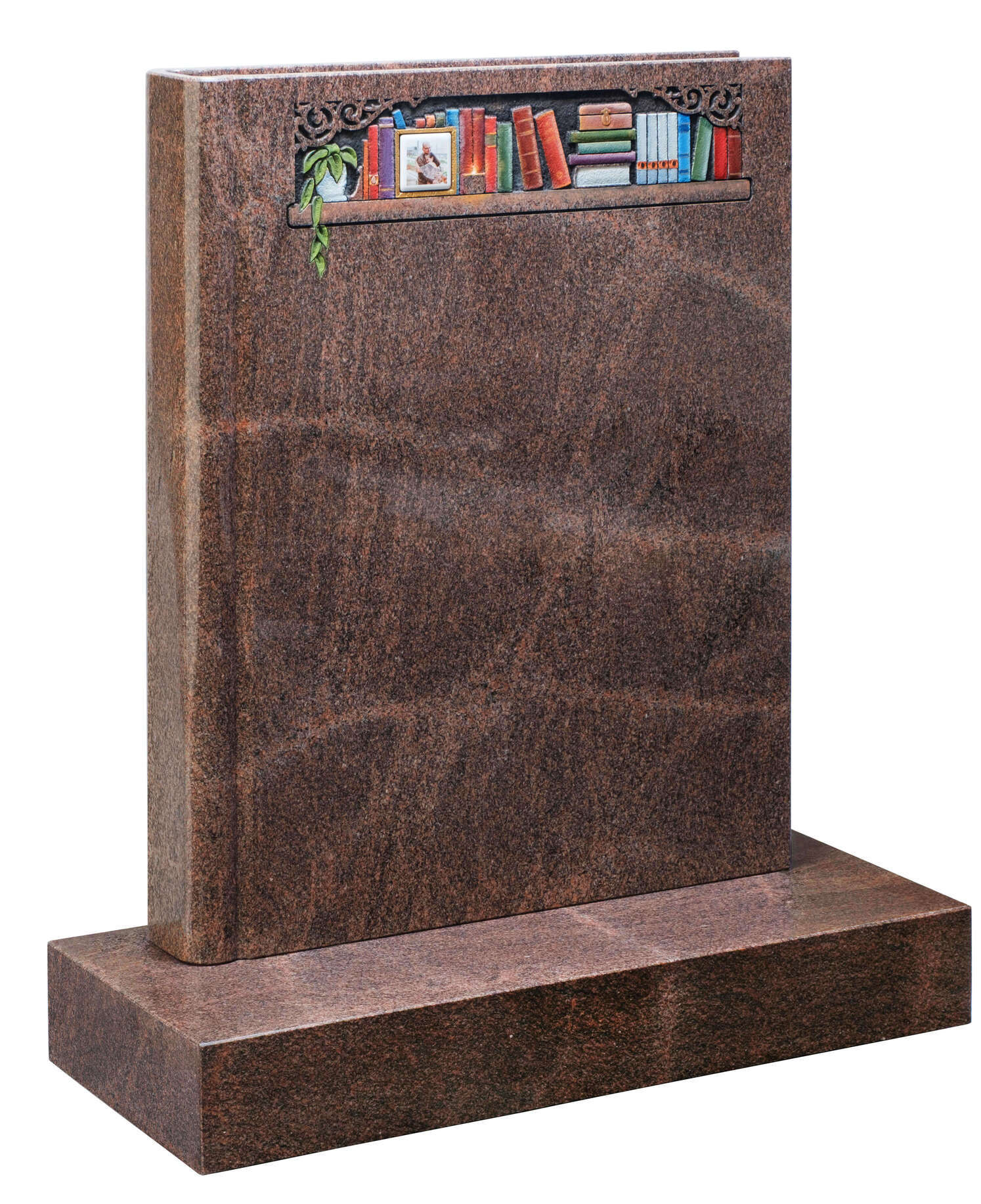 Bennett book or scroll memorial