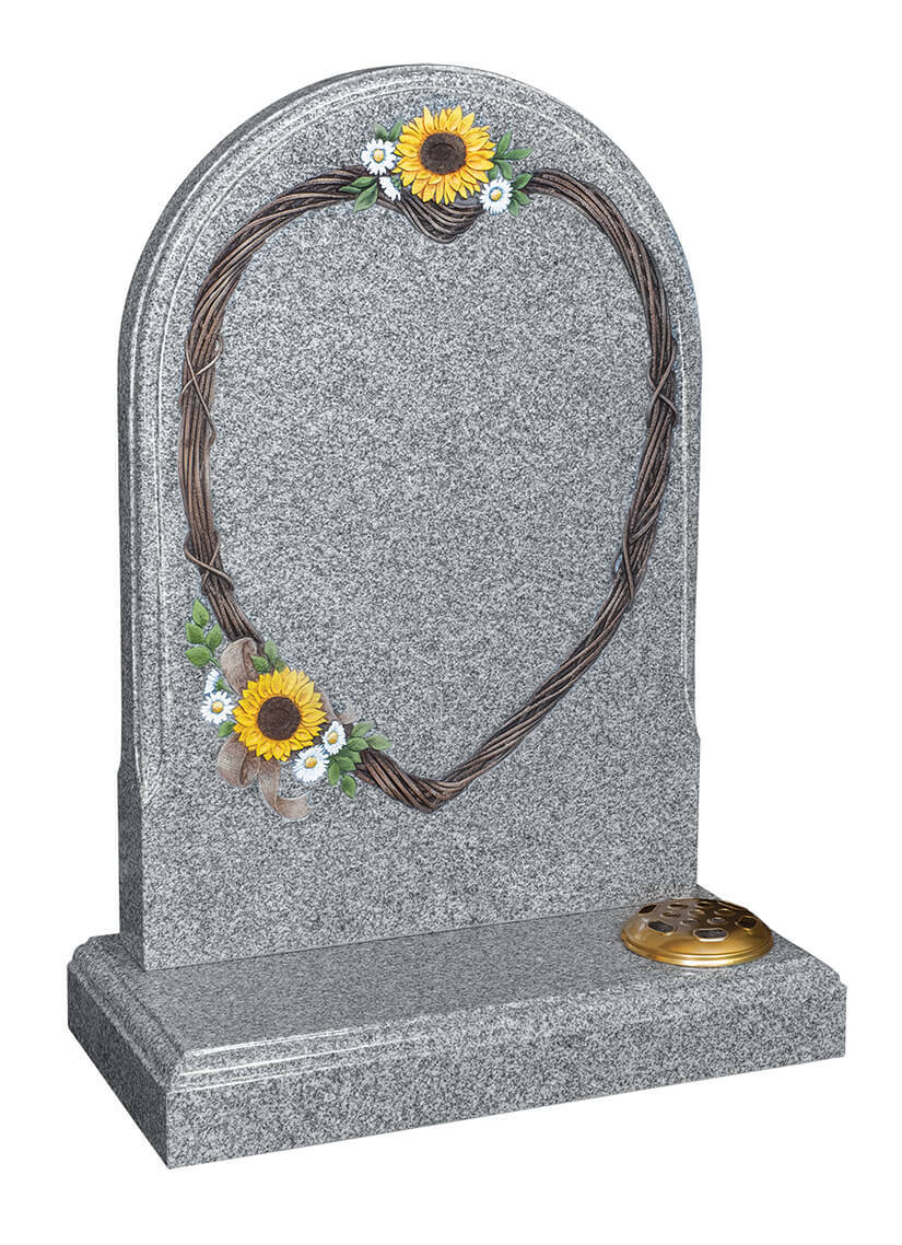 Sunflowers lawn memorial