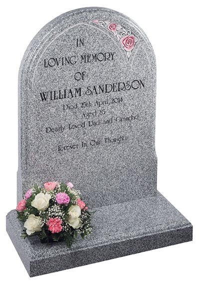 Normanby Roses lawn memorial