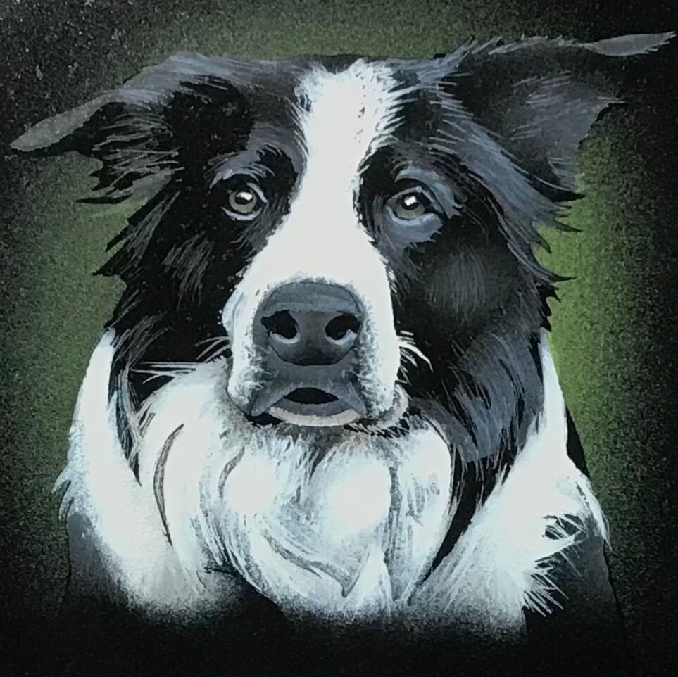 Animals memorial artwork example