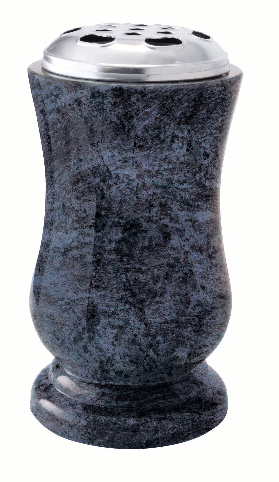 Lavender blue ‘challis’ shaped vase — cremation memorials