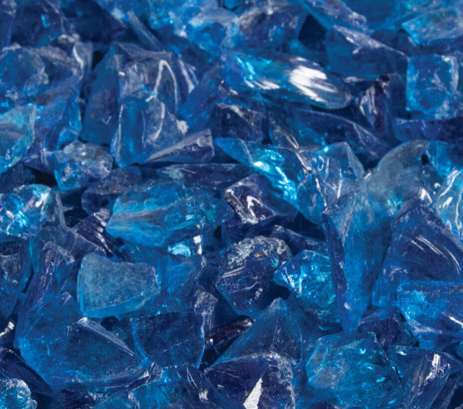 Royal Blue chippings sample