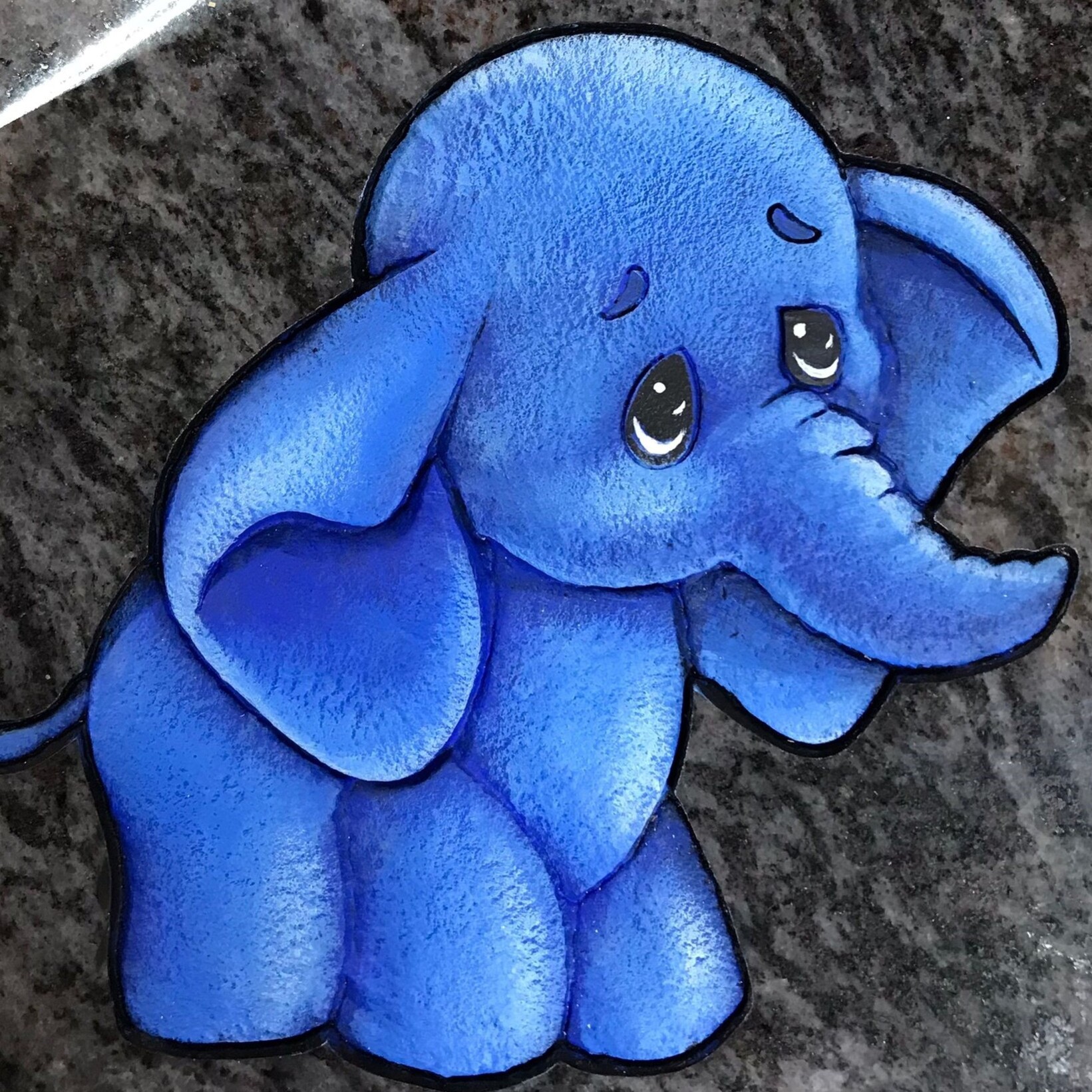 Children's memorial artwork example