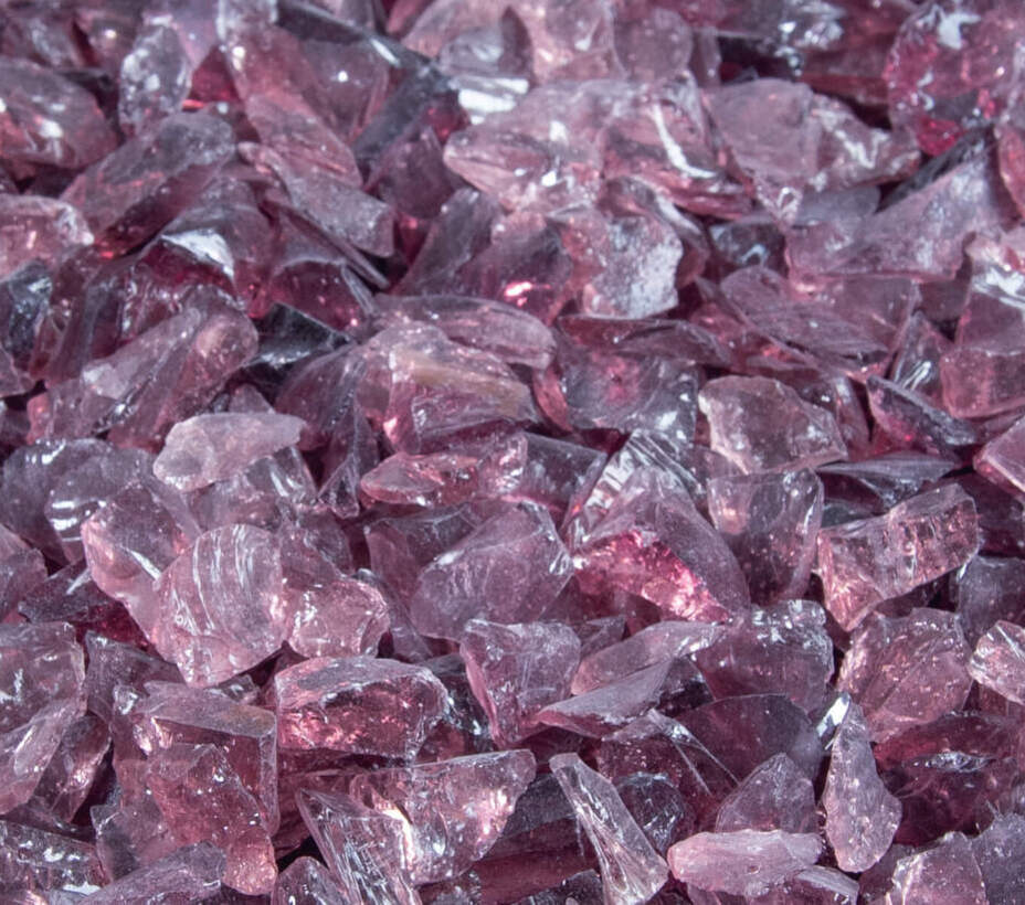 Lilac chippings sample